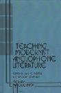  Teaching modernist Anglophone literature