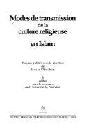  Modes de transmission de la culture religieuse en Islam