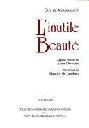  L'inutile beauté