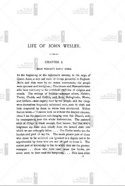  Rev John Wesley