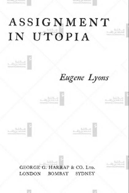  Assignment in Utopia