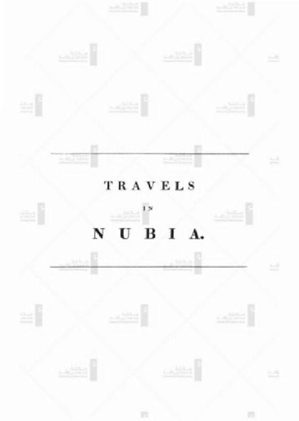  Travels in Nubia