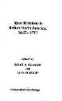 Race relations in British North America, 1607-1783