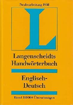 Langenscheidts Handwörterbuch Englisch