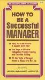How to be a successful manager