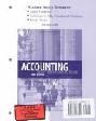  Student study resource : study outlines, solutions to odd-numbered problems and ready notes for use with Accounting, what the numbers mean