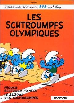3 histoires de Schtroumpfs : Schtroumpfs olympiques ; Pâques Schtroumpfantes ; Le jardin des Schtroumpfs