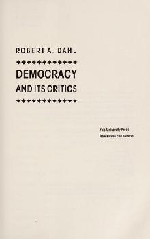  Democracy and its critics