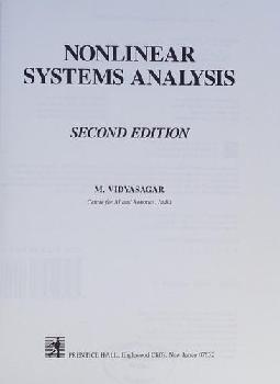  Nonlinear systems analysis