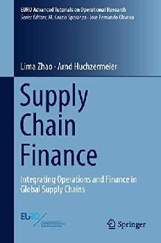  Supply chain finance : integrating operations and finance in global supply chains