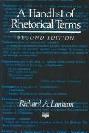  A handlist of rhetorical terms