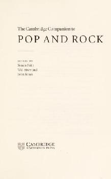  The Cambridge companion to pop and rock