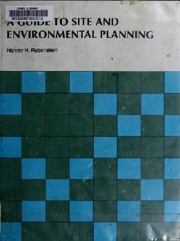  A guide to site and environmental planning