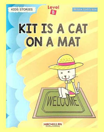  Kit is a cat on a mat