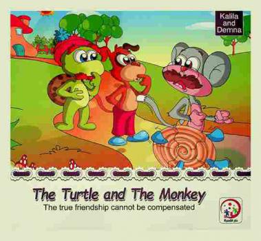 The turtle and rhe monkey