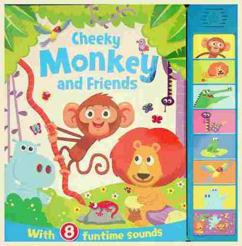 Cheeky monkey and friends