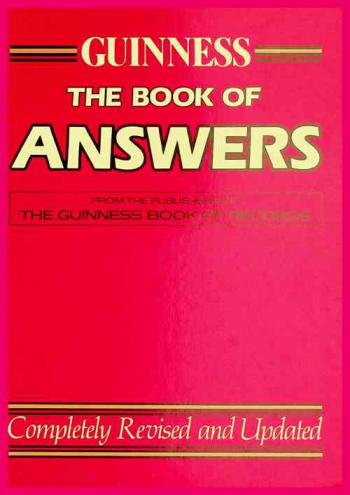  The book of answers : from the publishers of the guinness book of records