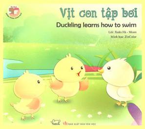 Vịt con tập bơi = Duckling learns how to swim