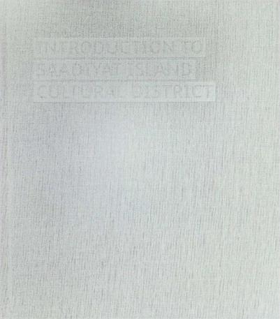  Introduction to Saadiyat Island Cultural District