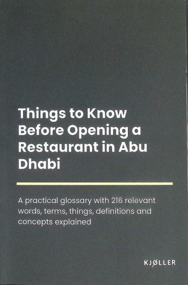  Things to know before opening a restaurant in Abu Dhabi