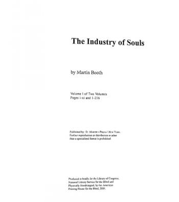  The industry of souls