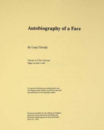  Autobiography of a face