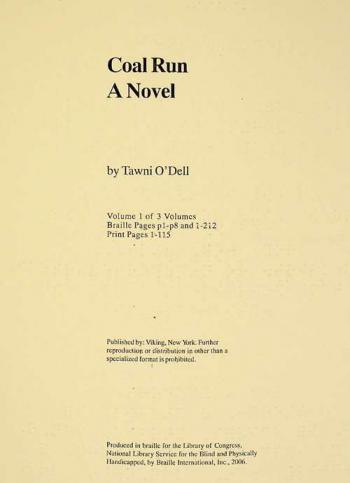  Coal Run : a novel