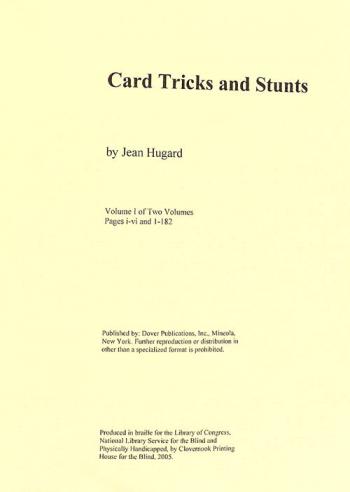  Card tricks and stunts