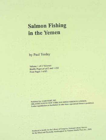  Salmon fishing in the Yemen