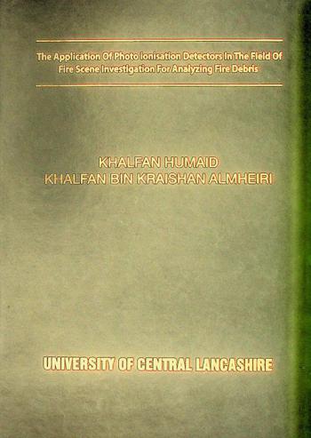  The application of photo ionisation detectors in the field of fire scene investigation for analyzing fire debris