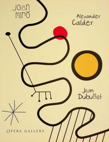  Joan Miró, Alexander Calder, Jean Dubuffet