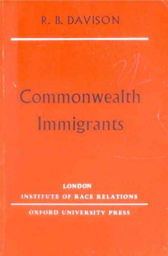  Commonwealth immigrants