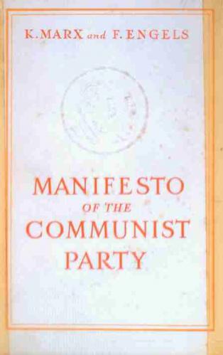  Manifesto of the Communist Party