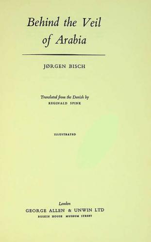  Behind the veil of Arabia