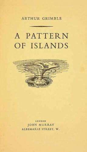  A pattern of islands