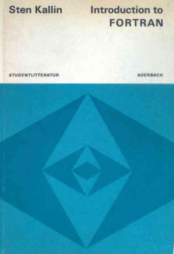 Introduction to FORTRAN