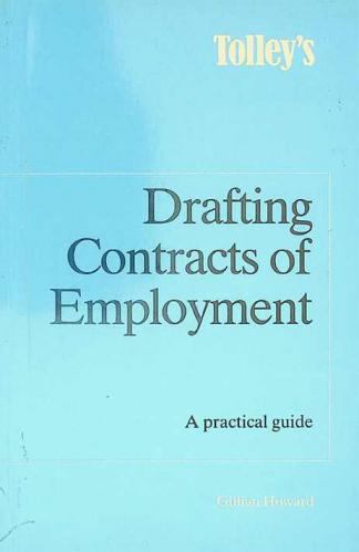 Tolley's drafting contracts of employment