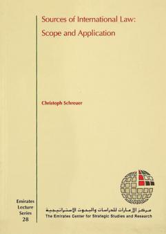  Sources of international law : scope and application