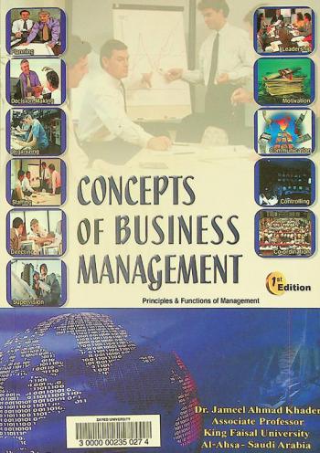Concepts of business manamgement