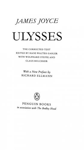  Ulysses : the corrected text