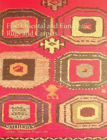  Fine oriental and European rugs and carpets : auction Wednesday, 29 April, 1998 at 2.00 pm