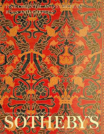  Fine oriental and European rugs and carpets : auction Wednesday 11 October 2000, 2 pm