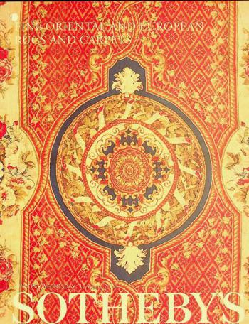  Fine oriental and European rugs and carpets : auction : Wednesday 12 April 2000 at 2 pm