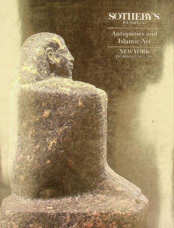  Classical, Egyptian, and Western Asiatic : antiquities and Islamic works of art