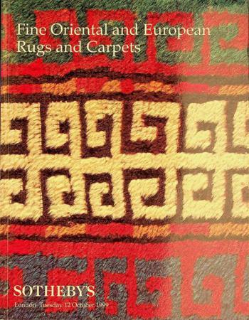  Fine Oriental and European rugs and carpets : auction Wednesday 12 October 1999 at 2 pm