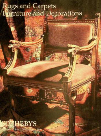  Rugs and carpets : furniture and decorations, auction 18 and 29 January 1999