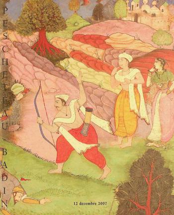  Dessins et tableaux, miniatures indiennes et persanes (succession du Dtr S ...), objets d'art, bel ameublement, tapis d'Orient
