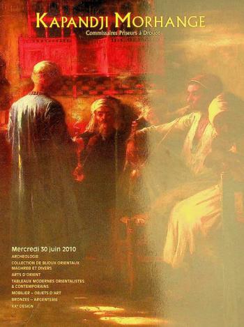  Archéologie, collection de bijoux, orientaux Maghreb et divers, arts d'orient, tableaux modernes, orientalistes & contemporains, mobilier, objets d'art, bronzes, argenterie, XXe design