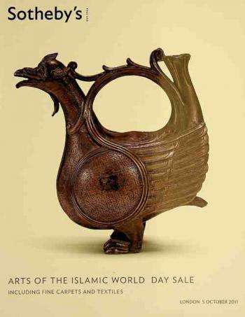 Arts of the Islamic world : including fine carpets and textiles, auction in London Wednesday 5 October 2011 at 10 am