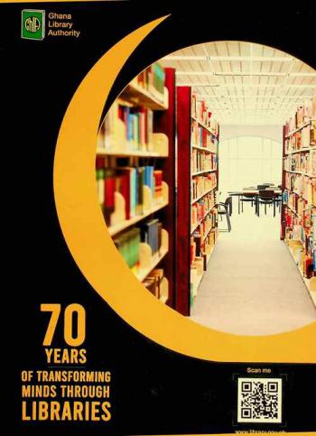  70 years of transforming minds through libraries 1950-2020 : 70th anniversary brochure